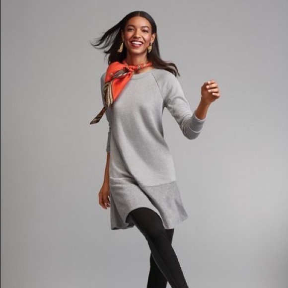 Cabi Flashdance gray sweatshirt dress RELISTED - Picture 8 of 8